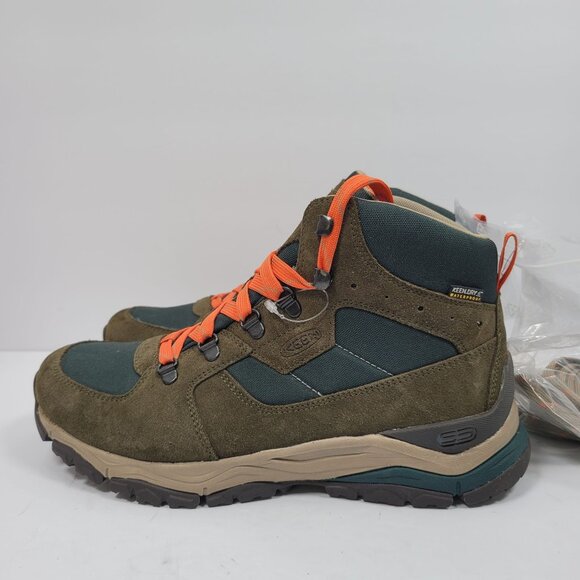 Keen Innate Leather Mid Men\'s Waterproof Green Boots US Size 9 NWOT main image 7